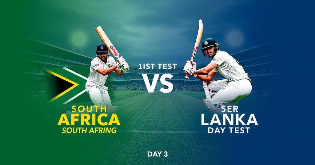 South Africa vs Sri Lanka: Live Updates on Day 3 of the First Test Match