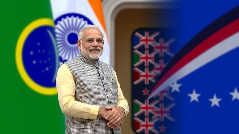 PM Modi Embarks on Historic Diplomatic Tour to Nigeria, Brazil, and Guyana