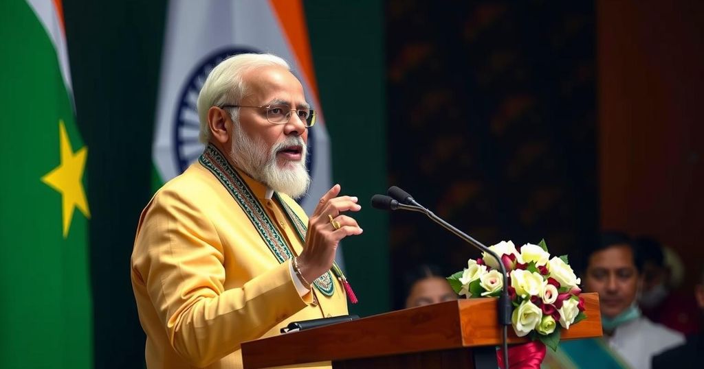 PM Modi Advocates for Democracy and Humanity in Guyana