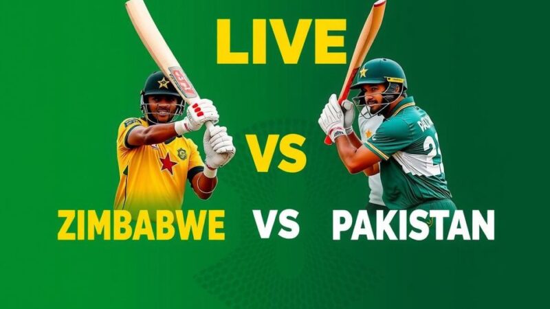 Zimbabwe vs Pakistan 1st ODI: Live Streaming Details and Match Preview