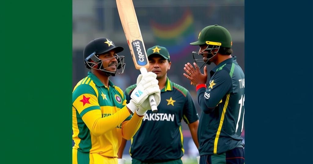 Zimbabwe Secures Rain-Shortened ODI Victory Over Pakistan by 13 Runs