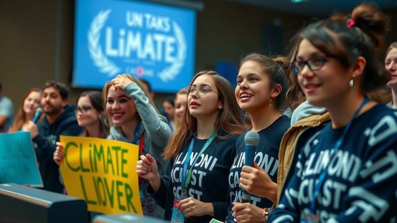 Young Advocates at UN Climate Talks: From Anger to Action for a Hopeful Future