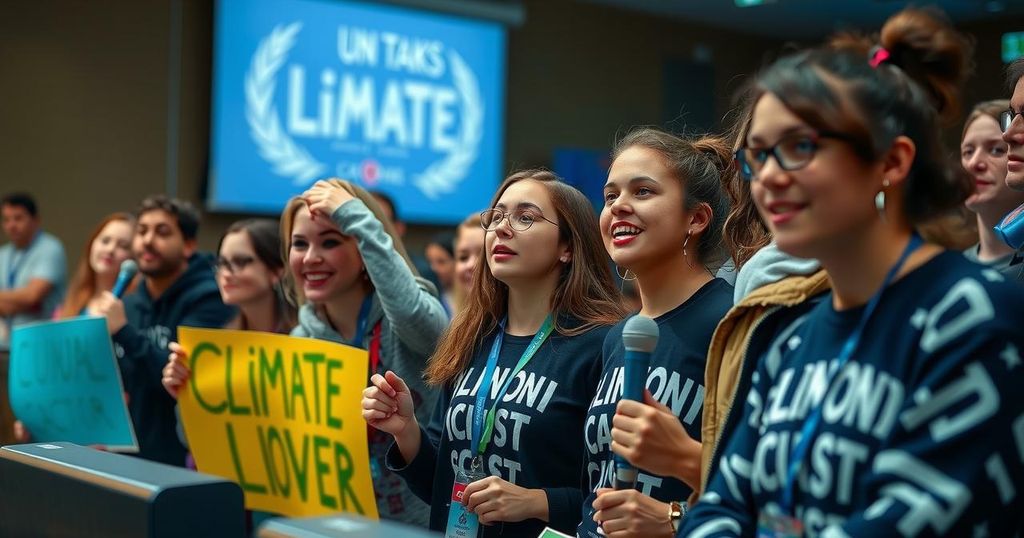 Young Advocates at UN Climate Talks: From Anger to Action for a Hopeful Future