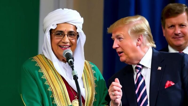 Sheikh Hasina Congratulates Trump on His Election Victory