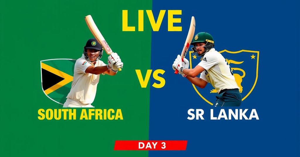 South Africa vs Sri Lanka Live Score: 1st Test Day 3 Coverage Begins