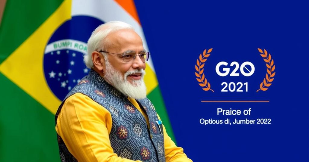 PM Modi Arrives in Brazil to Attend G20 Summit Following Nigeria Visit