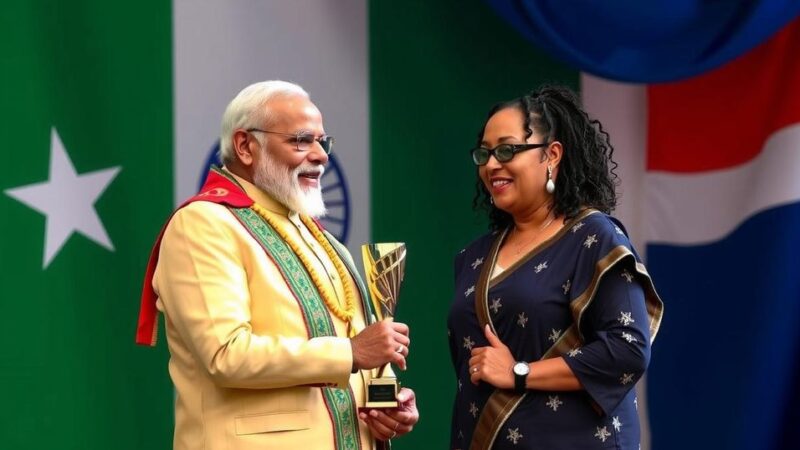 PM Modi Honored with Top Awards by Guyana and Dominica for Pandemic Contributions