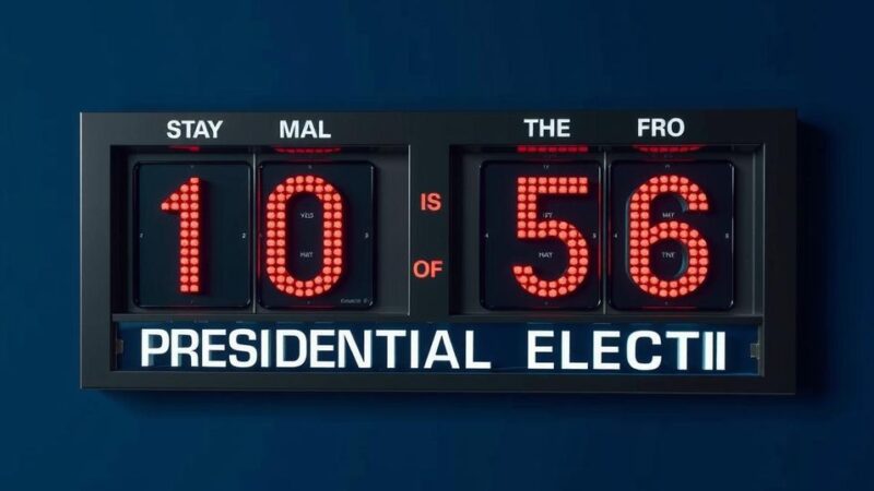 Countdown to the 2024 Presidential Election: Key Developments and Candidate Positions