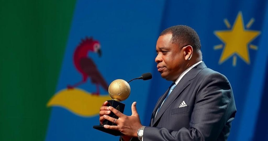 Seychelles’ President Wavel Ramkalawan Awarded Africa Freedom Prize