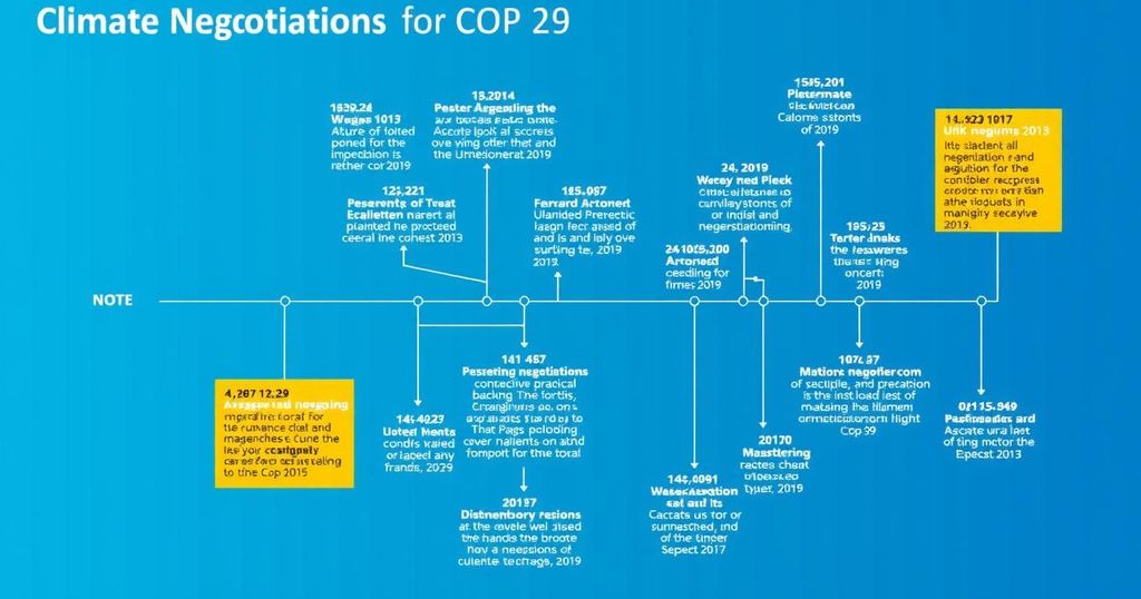 A Historical Overview of UN Climate Negotiations Leading to COP29