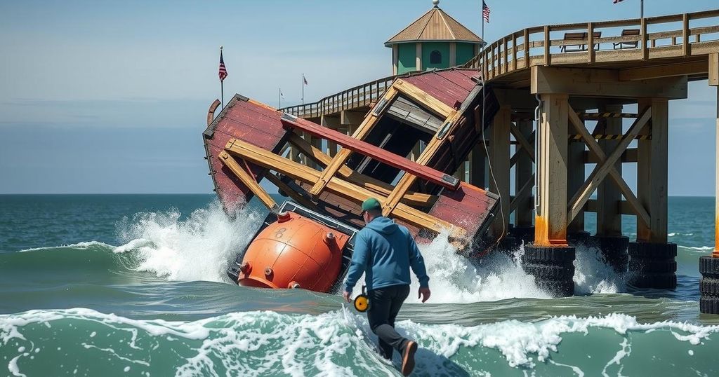 Three Individuals Rescued After Santa Cruz Wharf Collapse Amid Major Storm