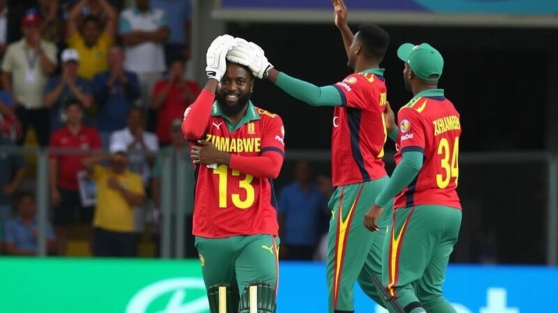 Zimbabwe Edges Past Afghanistan with Last-Ball Victory in 1st T20I