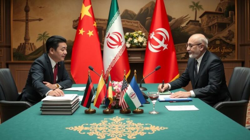 China and Iran Foreign Ministers Meet to Discuss Middle Eastern Conflicts