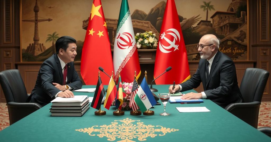 China and Iran Foreign Ministers Meet to Discuss Middle Eastern Conflicts