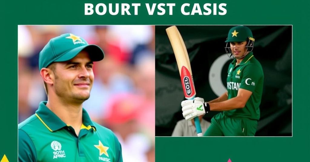 South Africa vs Pakistan ODI Series Overview: Key Details and Broadcast Information