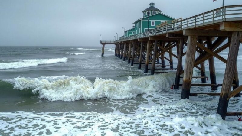 Major Storm Affects California’s Central Coast, Resulting in Death and Pier Collapse