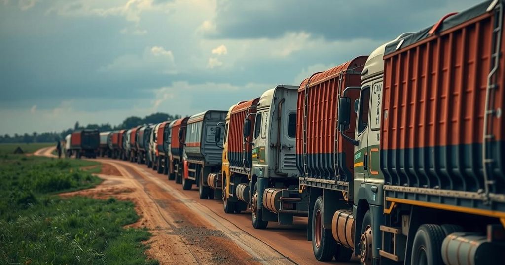 East African Truck Operators Strike Over Tax at Nimule Border