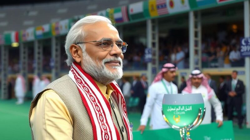 PM Narendra Modi’s Historic Visit to Kuwait for Arabian Gulf Cup Opening