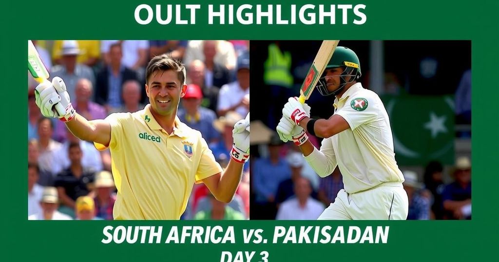 Day 3 Highlights: South Africa vs Pakistan 1st Test at Centurion