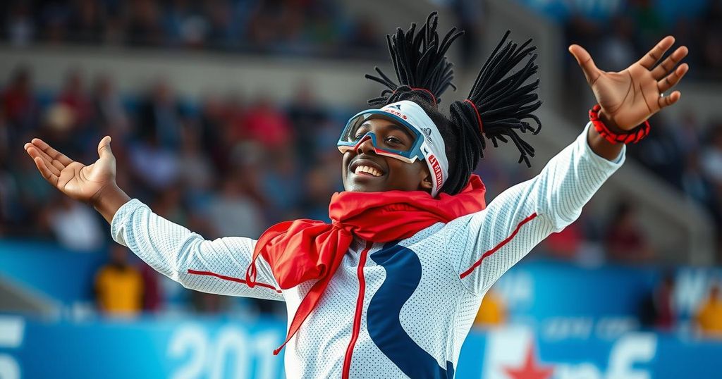 Haitian Skater Gesny Pierre-Louis Achieves Triumph at National Championship in Chile