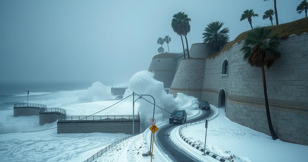 California Faces Extreme Weather: Hurricane-Force Winds and Tornado Warnings Prompt Urgent Caution