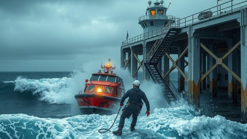 Two Rescued After Santa Cruz Pier Collapses Amid Severe Storm Conditions