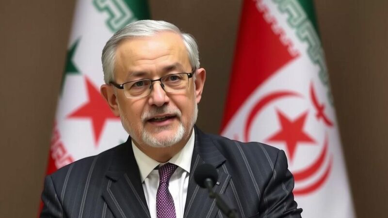 Syria’s Foreign Minister Urges Iran to Respect Sovereignty Amid Tensions