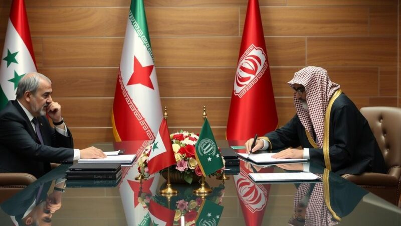 Iran and Oman Advocate for Unity and Inclusive Government in Syria