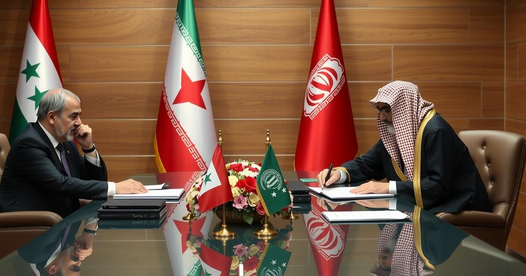 Iran and Oman Advocate for Unity and Inclusive Government in Syria