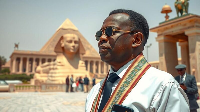 Gabon’s Transitional President Explores Egypt’s Rich Heritage