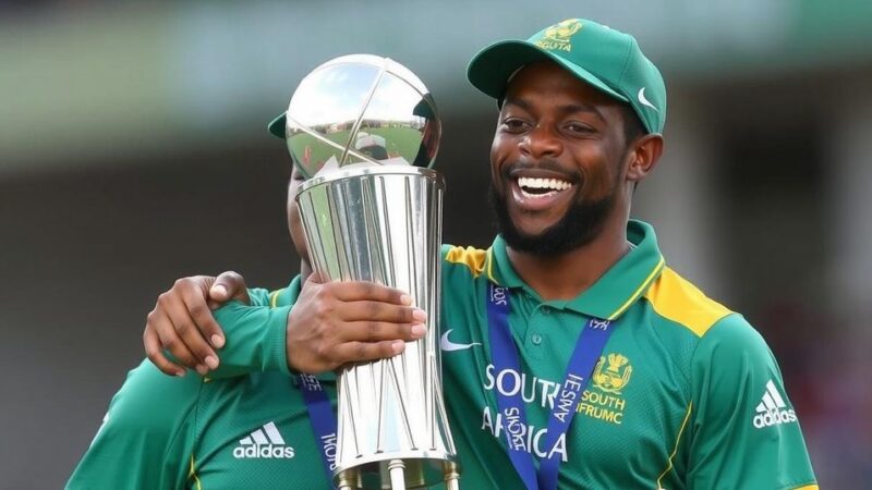 South Africa Leg of ICC Men’s Champions Trophy 2025 Trophy Tour Concludes