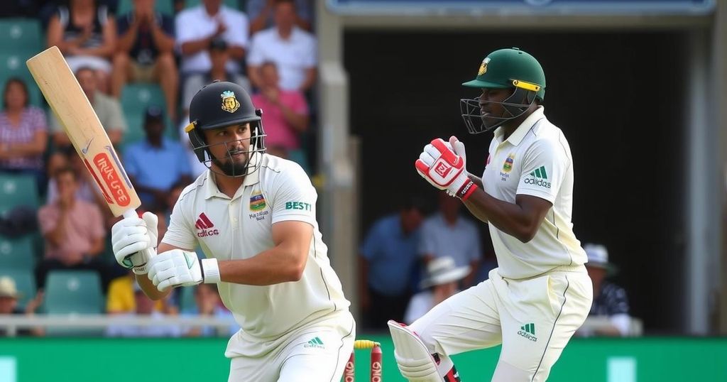 Sri Lanka Fights to Stay Competitive in Second Test Against South Africa