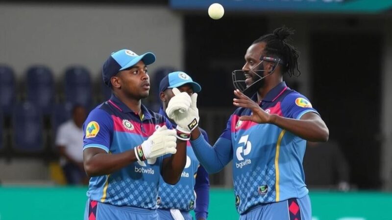 Botswana Achieves Historic Victory Over Rwanda in T20I Match