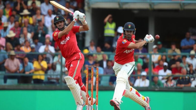 Afghanistan vs Zimbabwe: Live Score Update on Day 3 of First Test