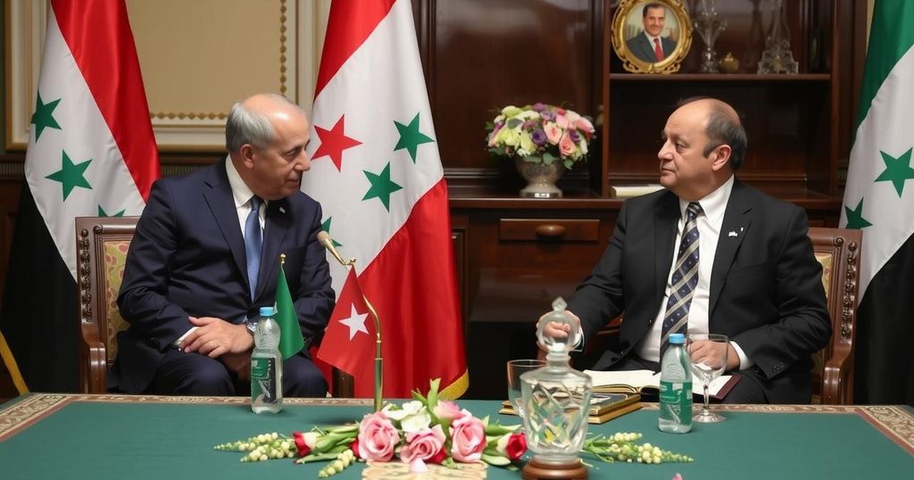 Jordan and Syria Engage in Talks on Reconstruction and Cooperation