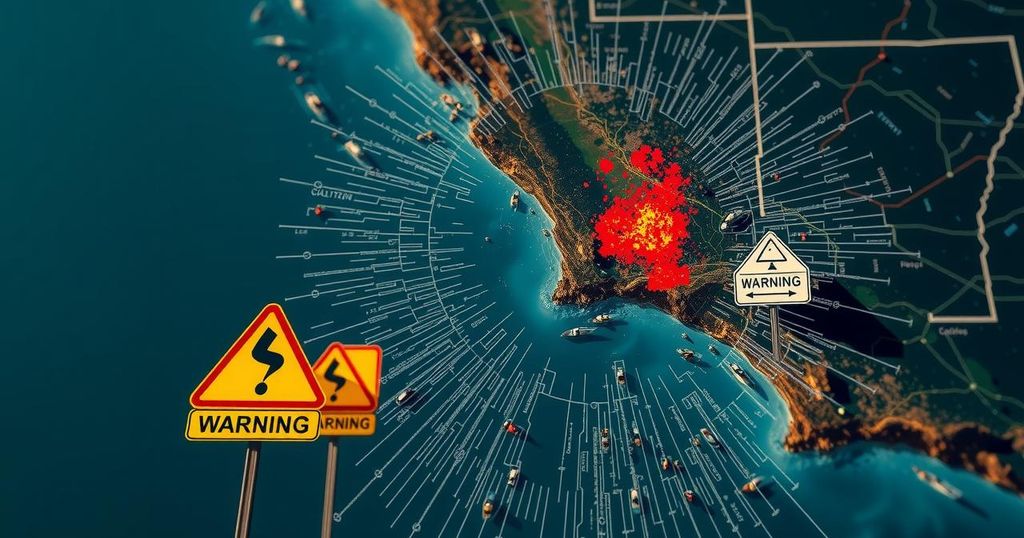 Strong Earthquake Off California Coast Triggers Tsunami Warnings along West Coast