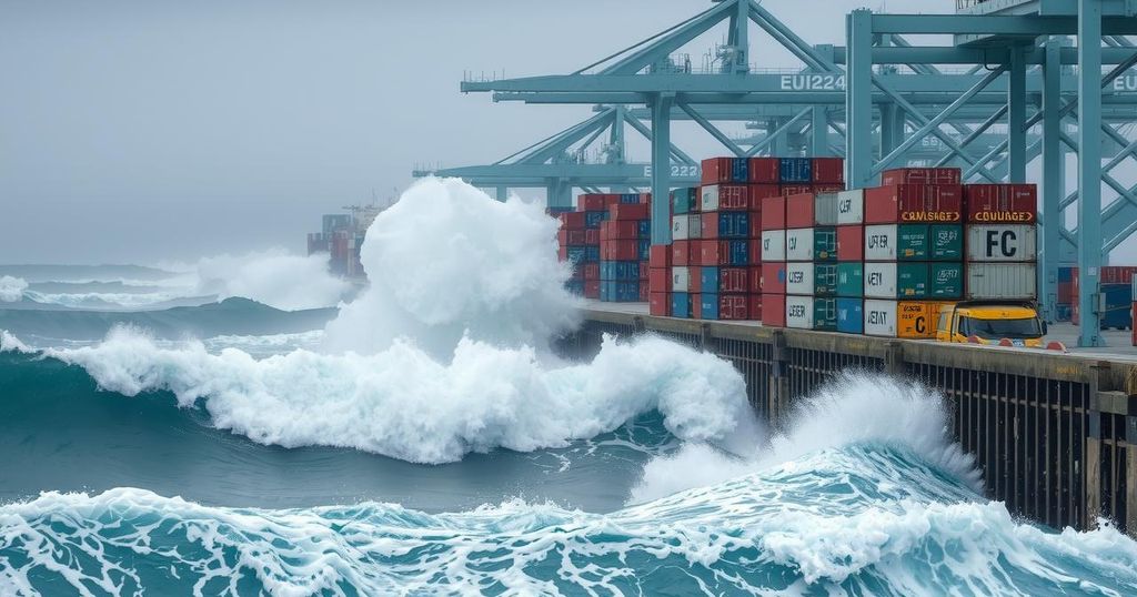 Severe Waves Hit Ecuador and Peru, Cause Fatalities and Port Closures