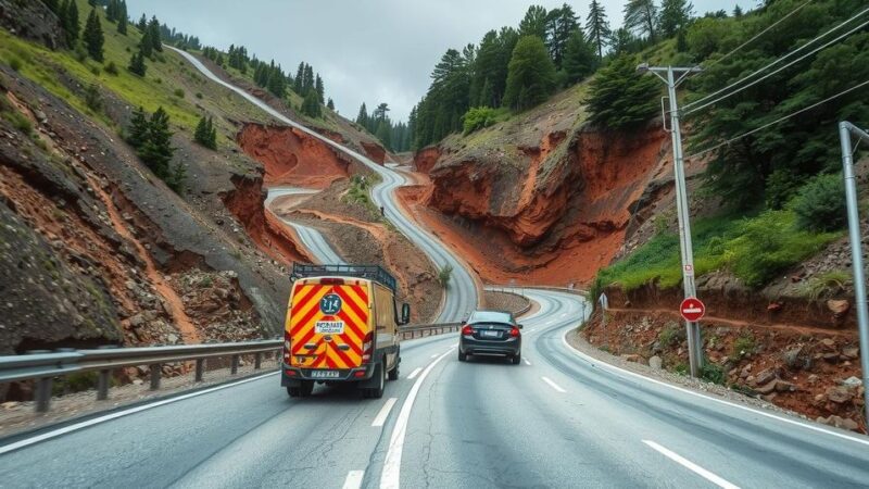 Road Between Granma and Santiago Closed Due to Earthquake Landslides