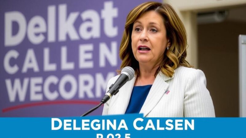 Delegate Katrina Callsen to Launch Re-Election Campaign in Charlottesville