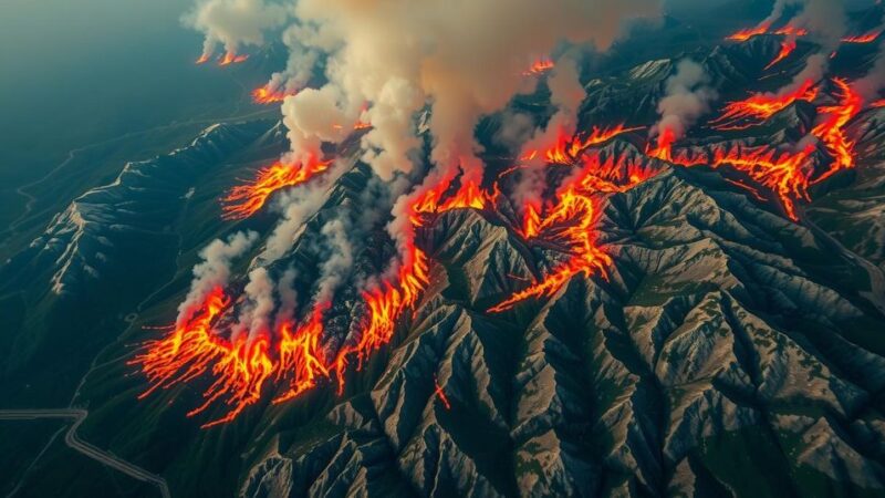 Kyrgyzstan Records Alarming Surge in Fire Incidents in 24 Hours