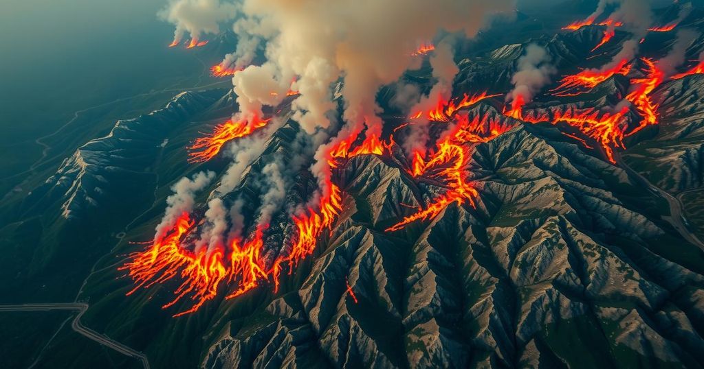 Kyrgyzstan Records Alarming Surge in Fire Incidents in 24 Hours