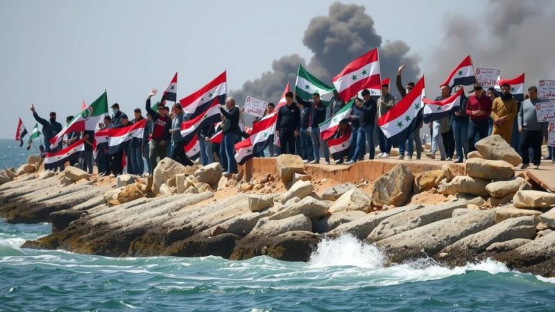 Iran and Hezbollah Accused of Instigating Protests in Syria’s Coastal Cities