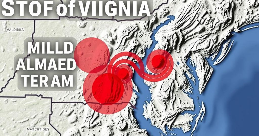 Minor Earthquake Recorded in Virginia with No Major Damage