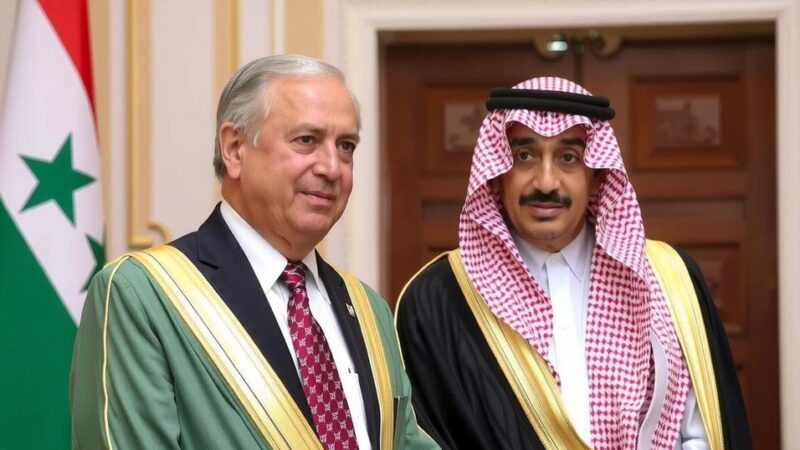 Syria’s New Foreign Minister Visits Saudi Arabia to Reshape Diplomatic Ties