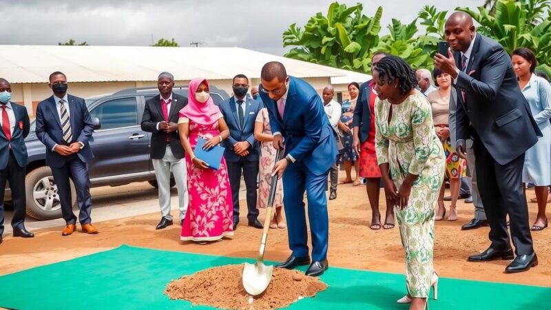 Groundbreaking Ceremony for China-Aid Clinical Laboratory Project in Liberia