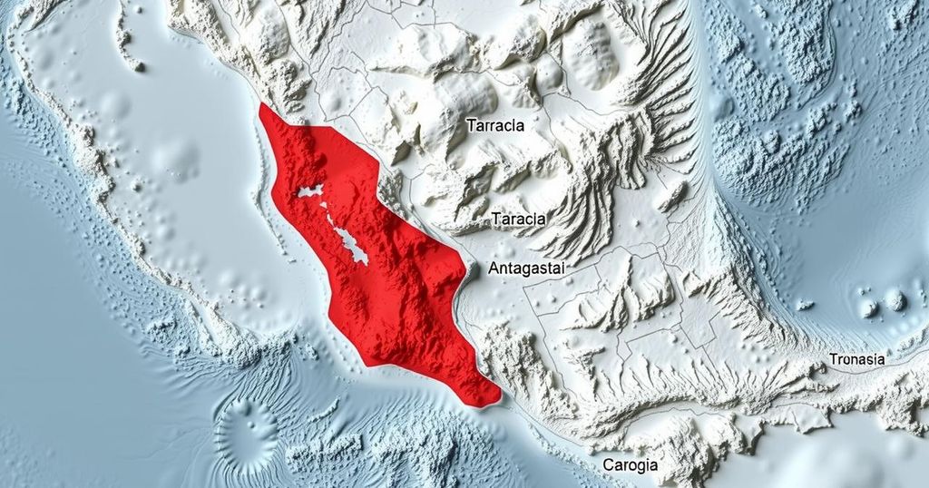 M6.1 Earthquake Strikes Tarapaca-Antofagasta Border Region in Chile