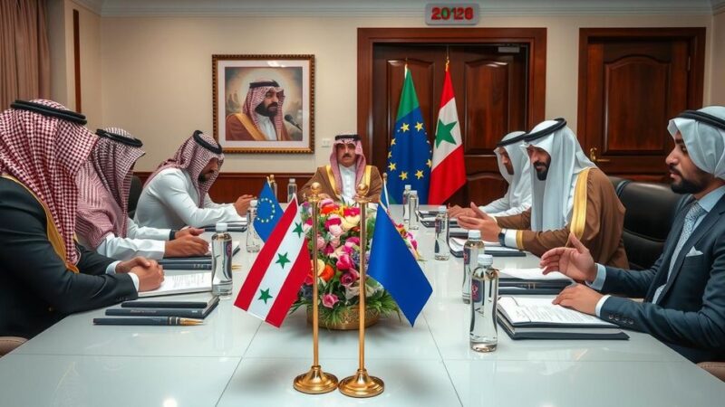 Arab and EU Diplomats Meet in Riyadh to Discuss Support for Syria