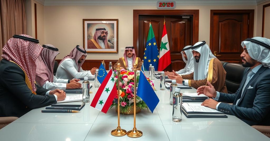 Arab and EU Diplomats Meet in Riyadh to Discuss Support for Syria