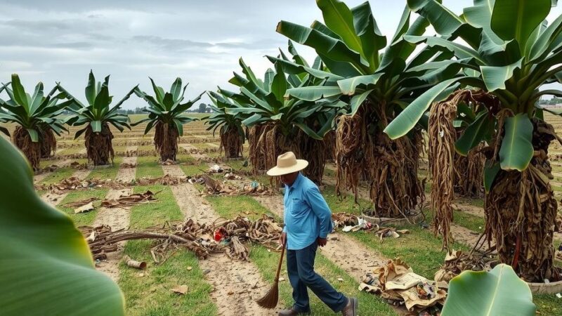 Severe Decline in Formosa’s Banana Sector Amidst Adverse Conditions