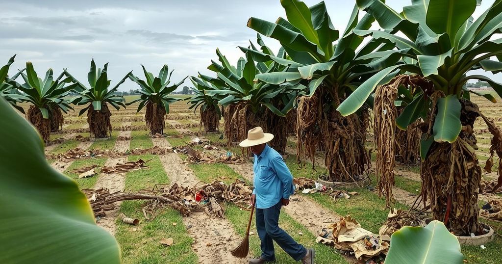 Severe Decline in Formosa’s Banana Sector Amidst Adverse Conditions